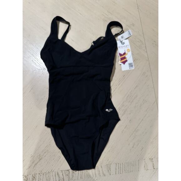 ARENA W VERTIGO ONE PIECE , swim suit , BLACK Size 32* - Picture 1 of 4